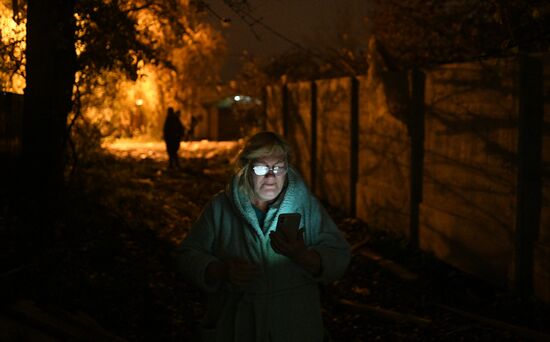 Russia Ukraine Military Operation Shelling