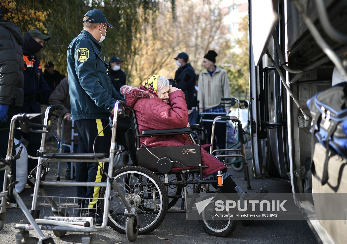Russia Ukraine Military Operation Evacuation