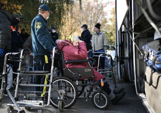 Russia Ukraine Military Operation Evacuation