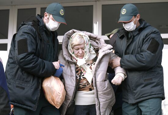 Russia Ukraine Military Operation Evacuation