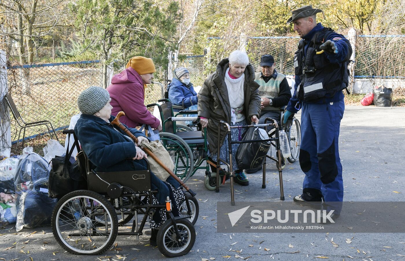 Russia Ukraine Military Operation Evacuation