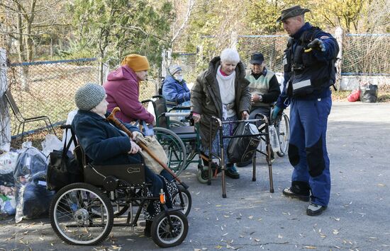 Russia Ukraine Military Operation Evacuation
