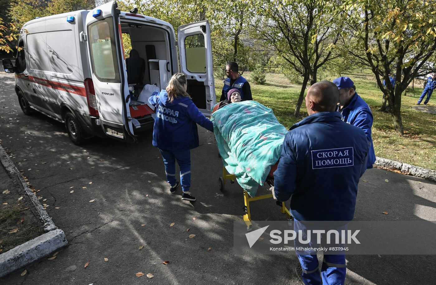 Russia Ukraine Military Operation Evacuation