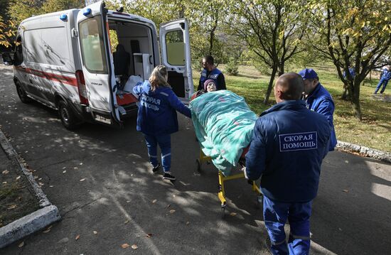 Russia Ukraine Military Operation Evacuation