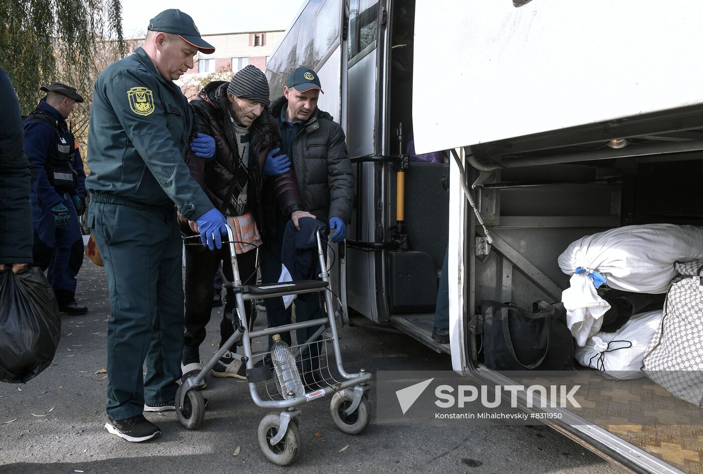 Russia Ukraine Military Operation Evacuation