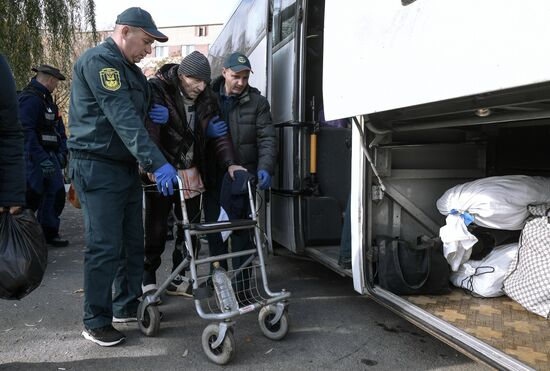 Russia Ukraine Military Operation Evacuation