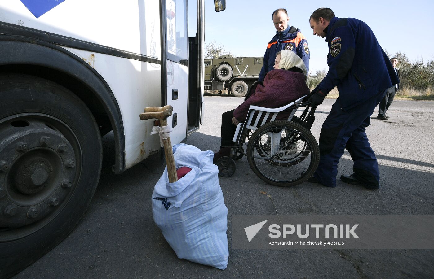 Russia Ukraine Military Operation Evacuation