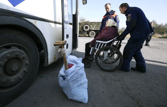 Russia Ukraine Military Operation Evacuation