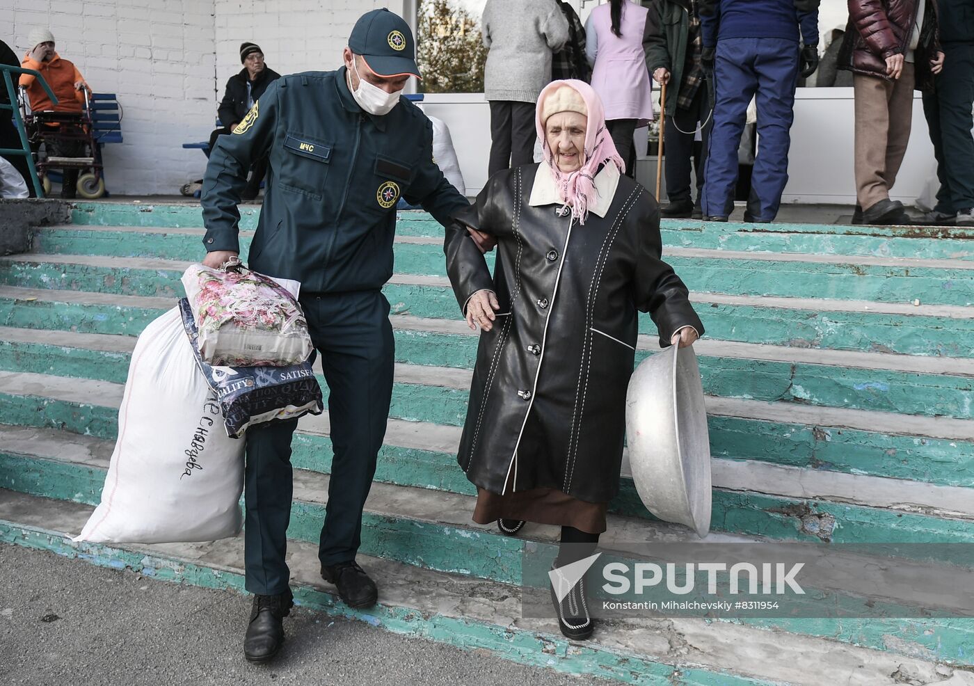 Russia Ukraine Military Operation Evacuation