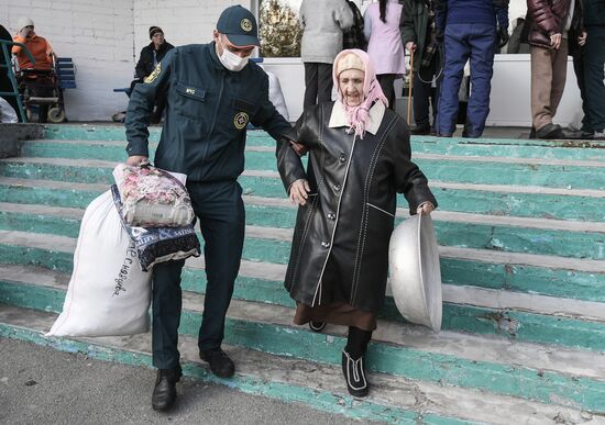 Russia Ukraine Military Operation Evacuation