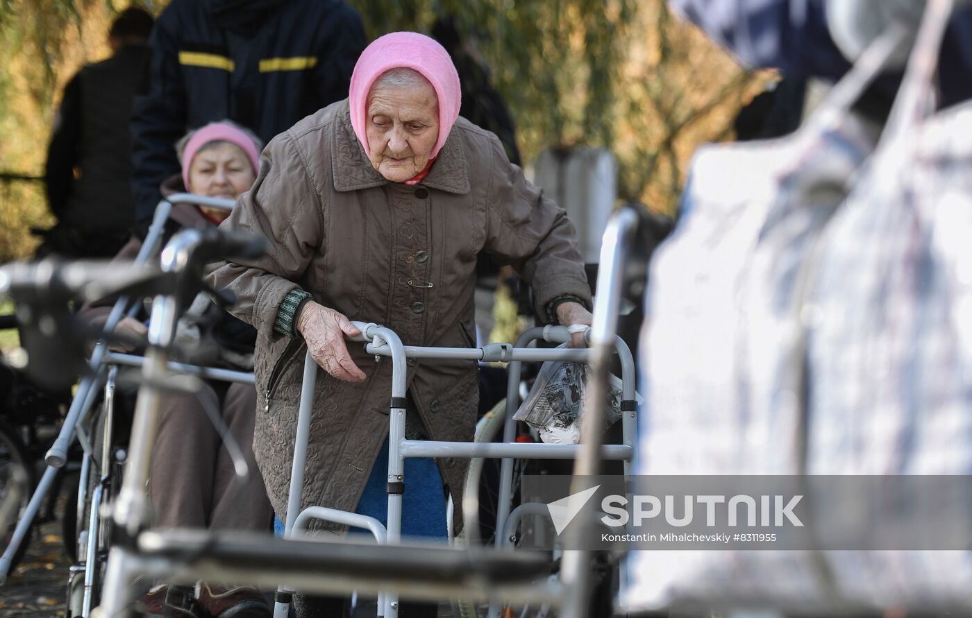 Russia Ukraine Military Operation Evacuation