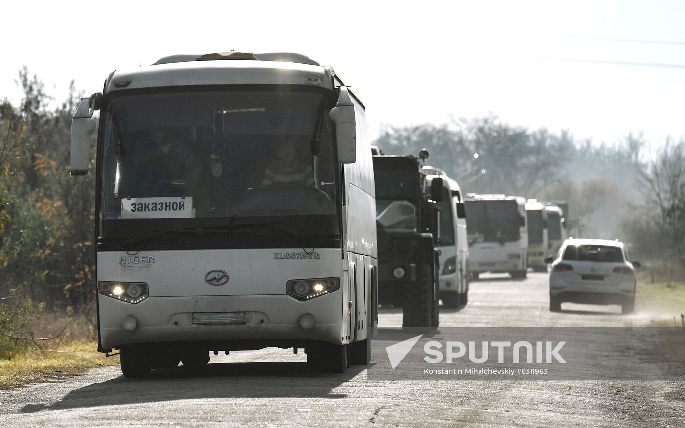 Russia Ukraine Military Operation Evacuation