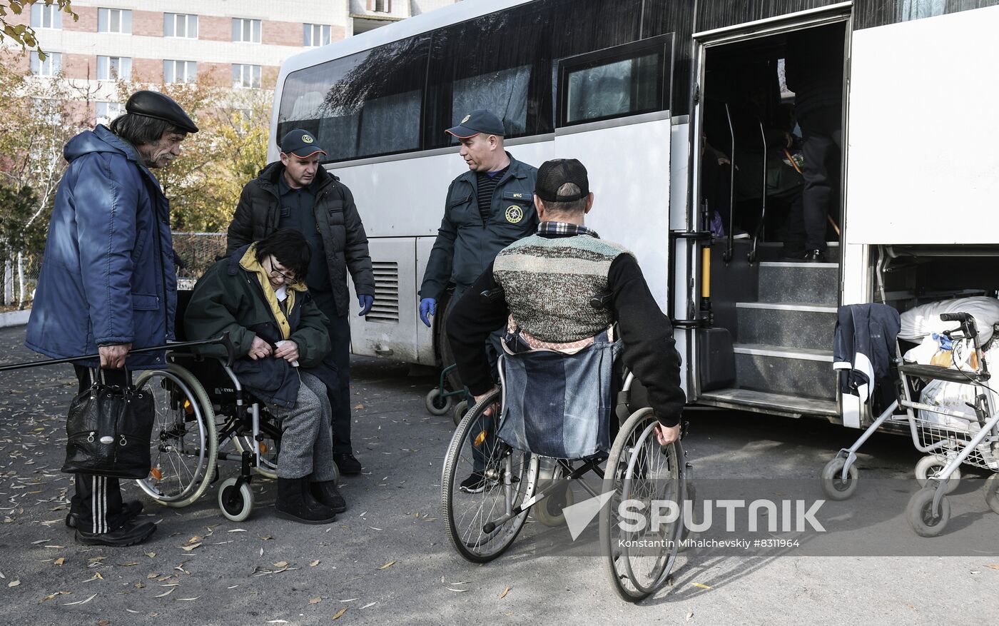 Russia Ukraine Military Operation Evacuation
