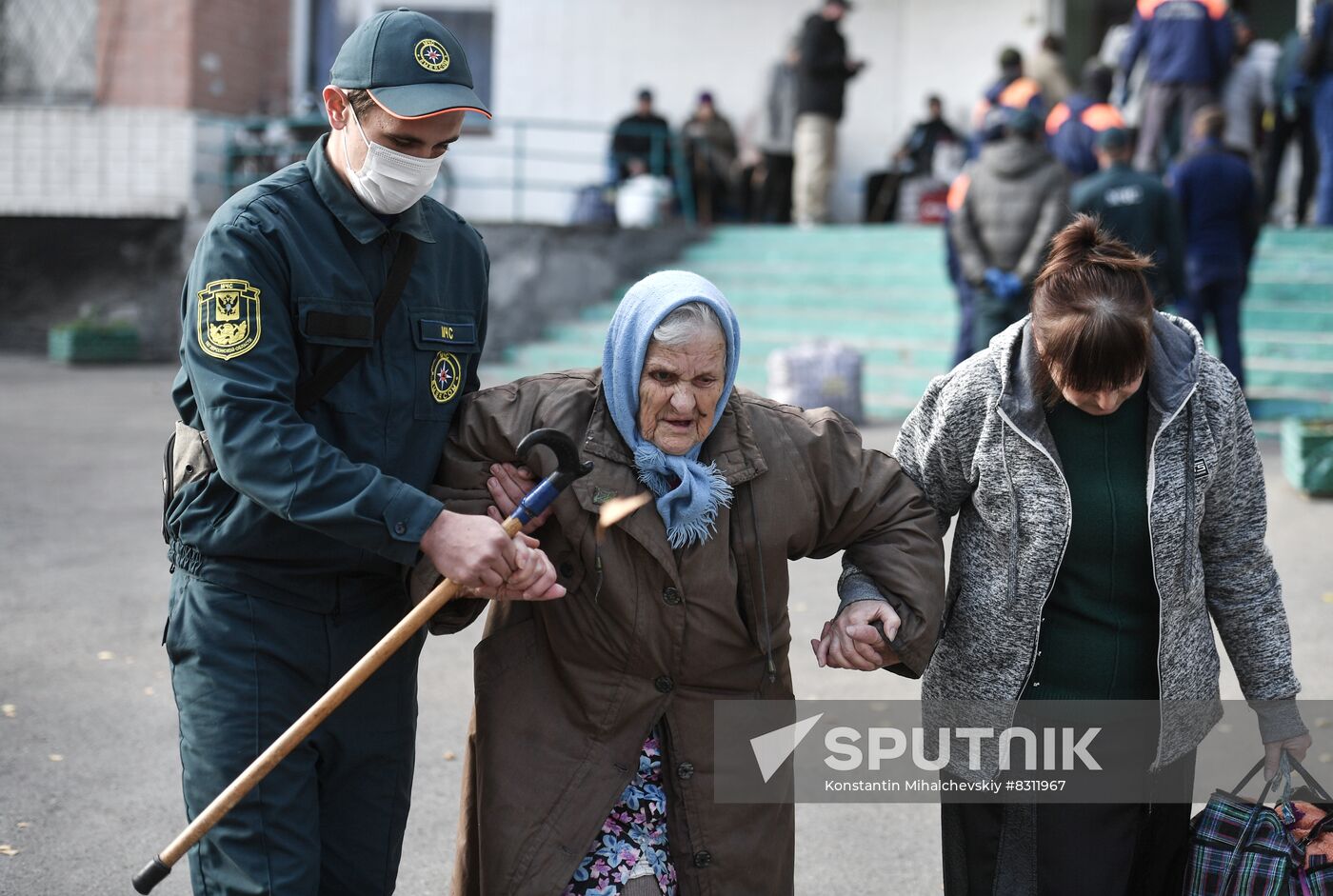 Russia Ukraine Military Operation Evacuation