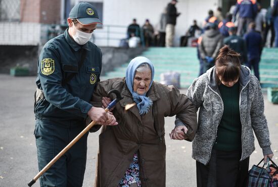 Russia Ukraine Military Operation Evacuation