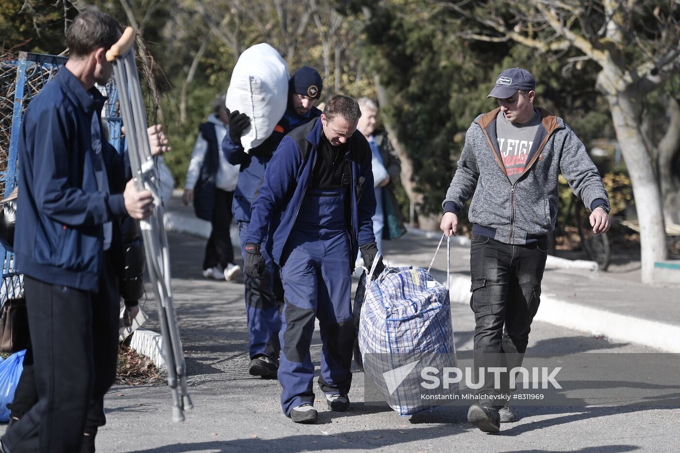 Russia Ukraine Military Operation Evacuation
