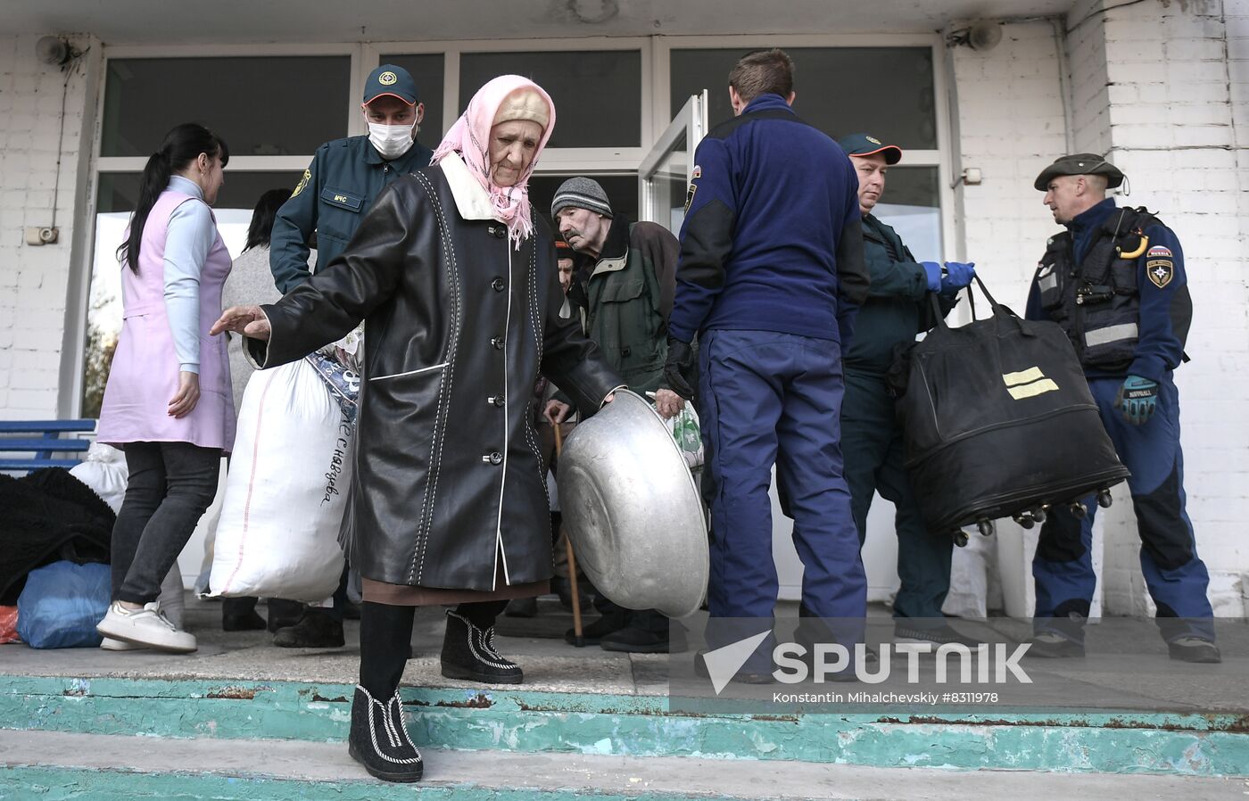 Russia Ukraine Military Operation Evacuation