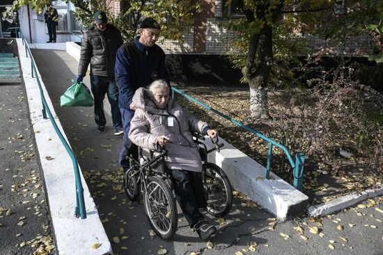 Russia Ukraine Military Operation Evacuation