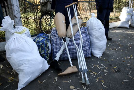 Russia Ukraine Military Operation Evacuation
