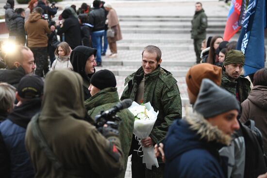 Russia Ukraine Military Operation POW Exchange