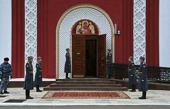 Russia Religion National Guard Cathedral Consecration