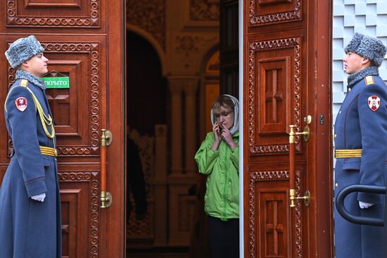 Russia Religion National Guard Cathedral Consecration