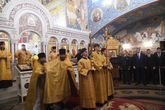 Russia Religion National Guard Cathedral Consecration