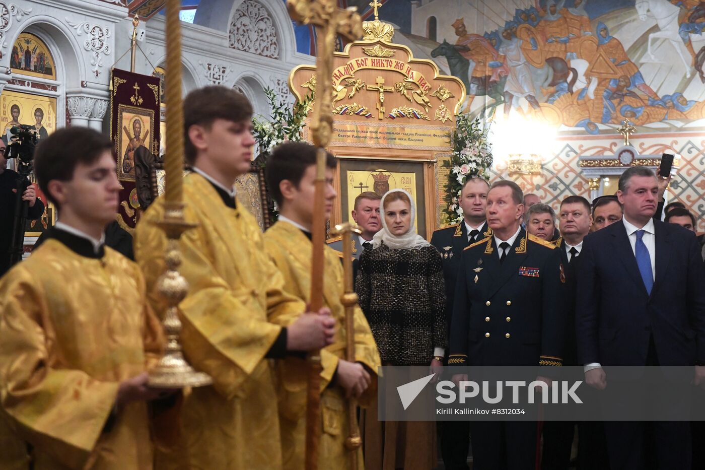Russia Religion National Guard Cathedral Consecration