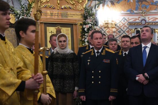 Russia Religion National Guard Cathedral Consecration