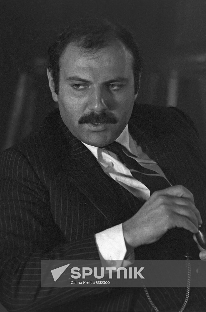 Actor Sergei Gazarov