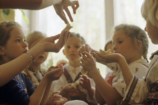 Ryabinushka kindergarten in Novosibirsk's Akademgorodok