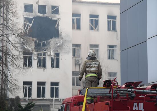 Russia Ukraine Military Operation Fire