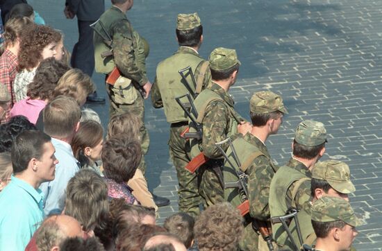 Victory Day parade in Vilnius