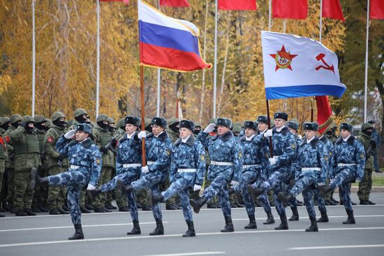 Russia WWII Historical Parade Anniversary