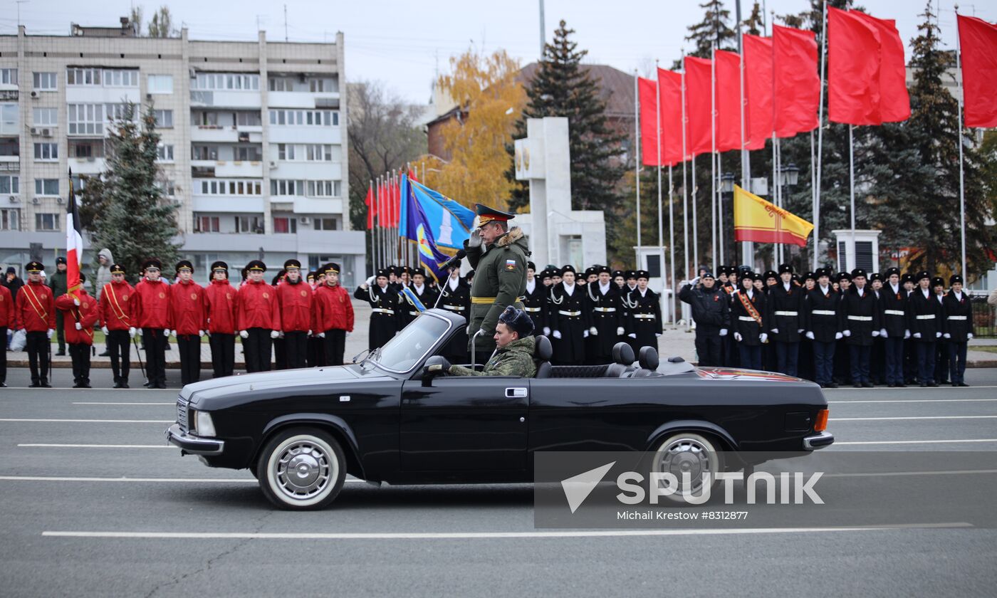 Russia WWII Historical Parade Anniversary