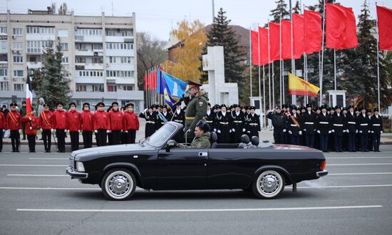 Russia WWII Historical Parade Anniversary