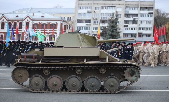 Russia WWII Historical Parade Anniversary