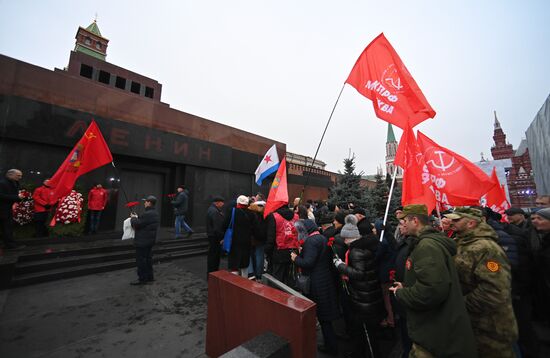 Russia October Revolution Anniversary