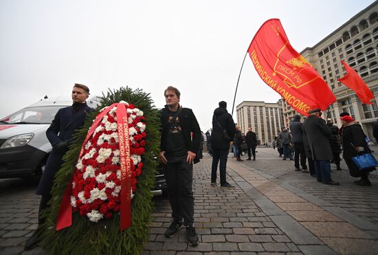 Russia October Revolution Anniversary