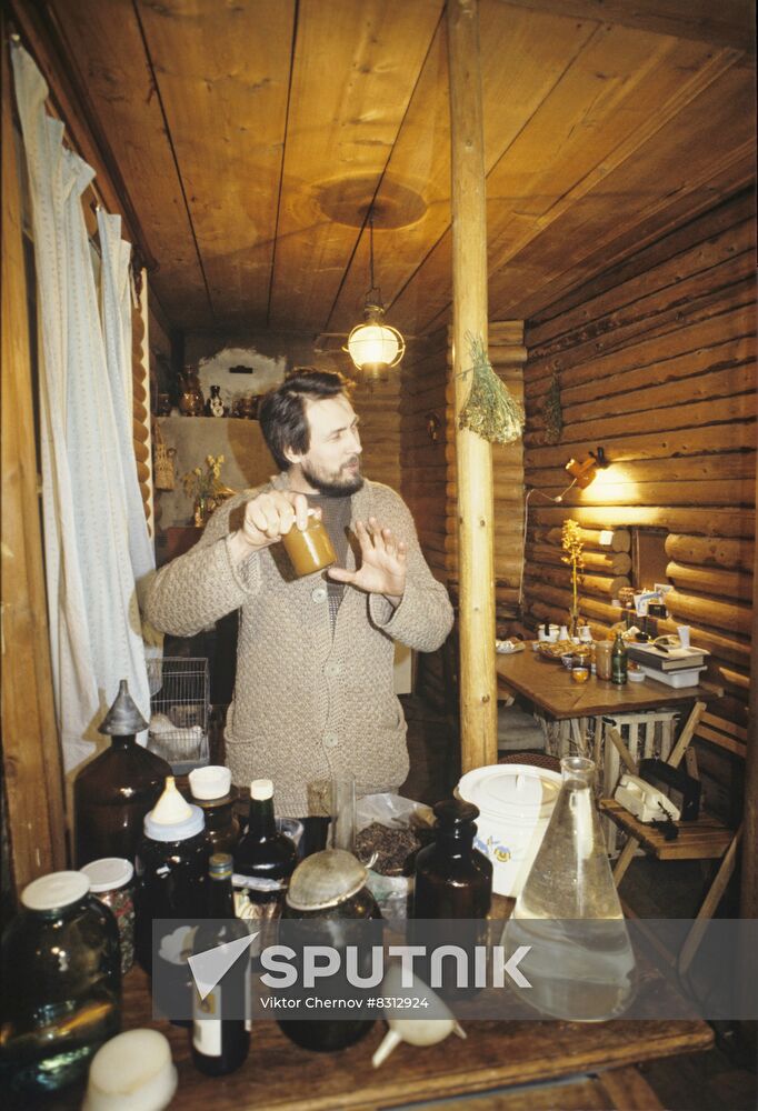 Faith healer Alexander Deryabin