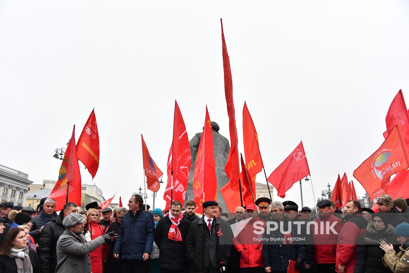 Russia October Revolution Anniversary