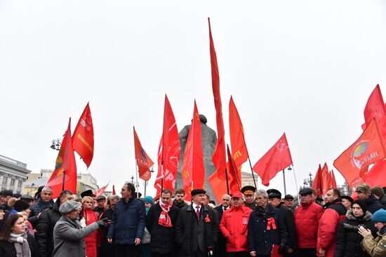 Russia October Revolution Anniversary