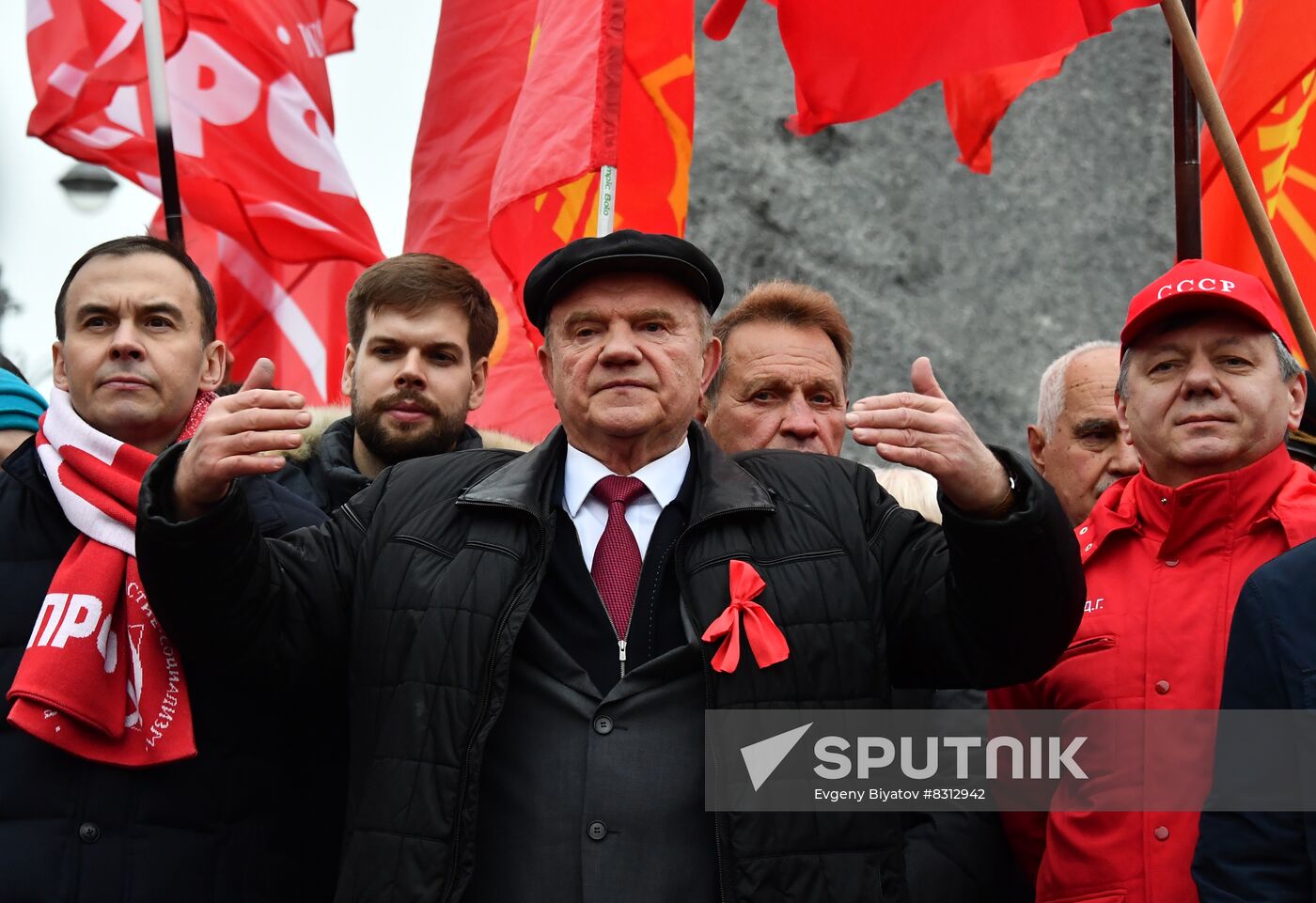Russia October Revolution Anniversary
