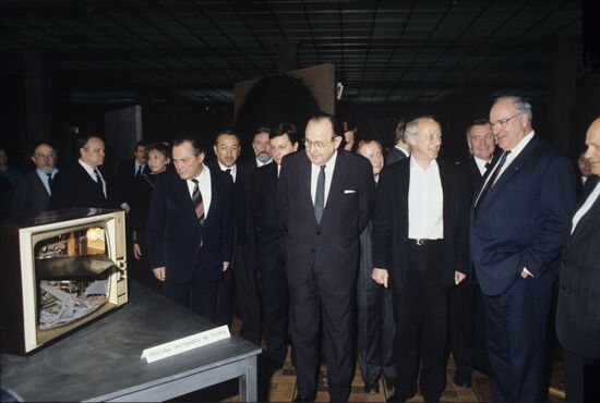 Delegation of Federal Republic of Germany visits USSR