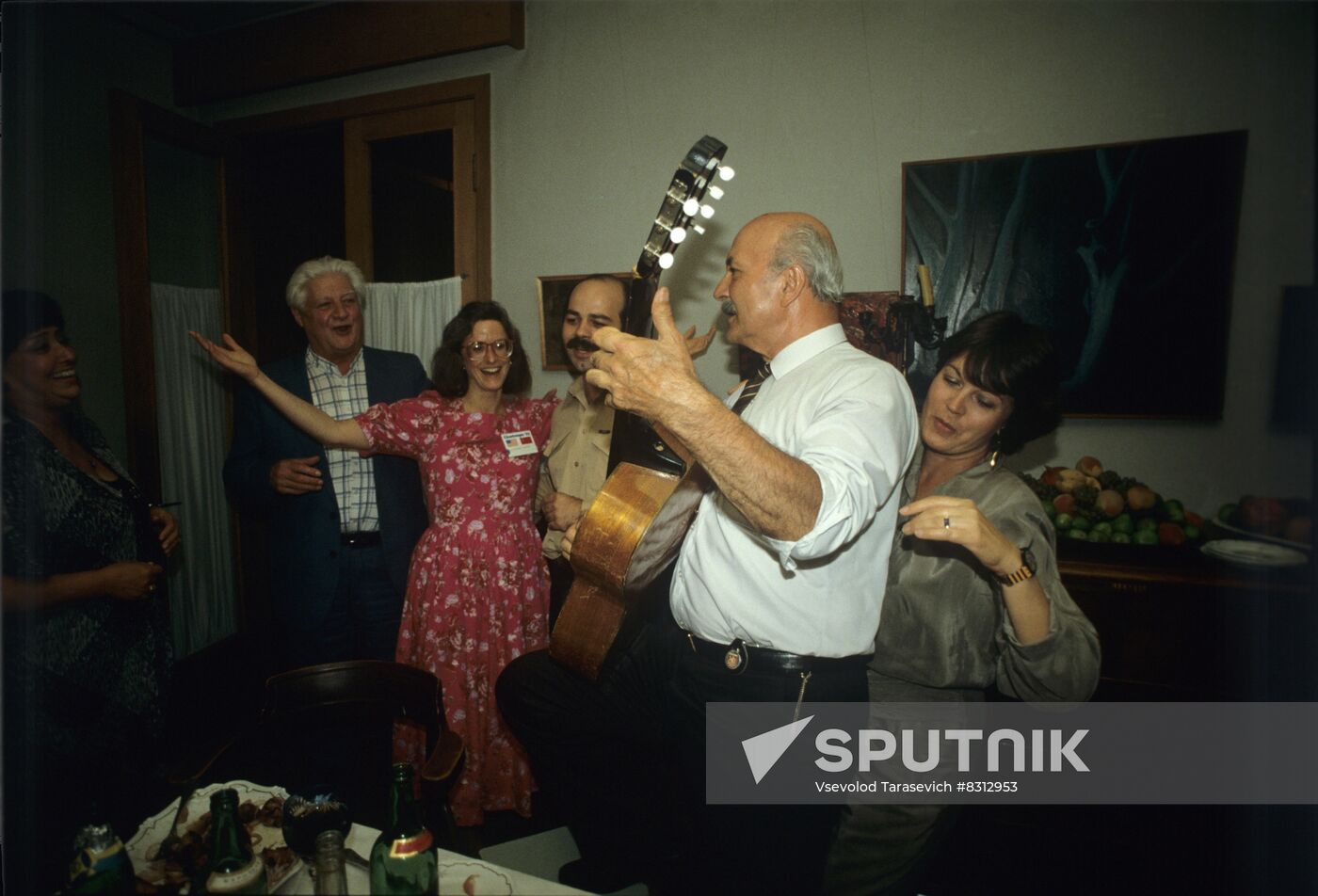 Meeting of members of Soviet and American public in Tbilisi