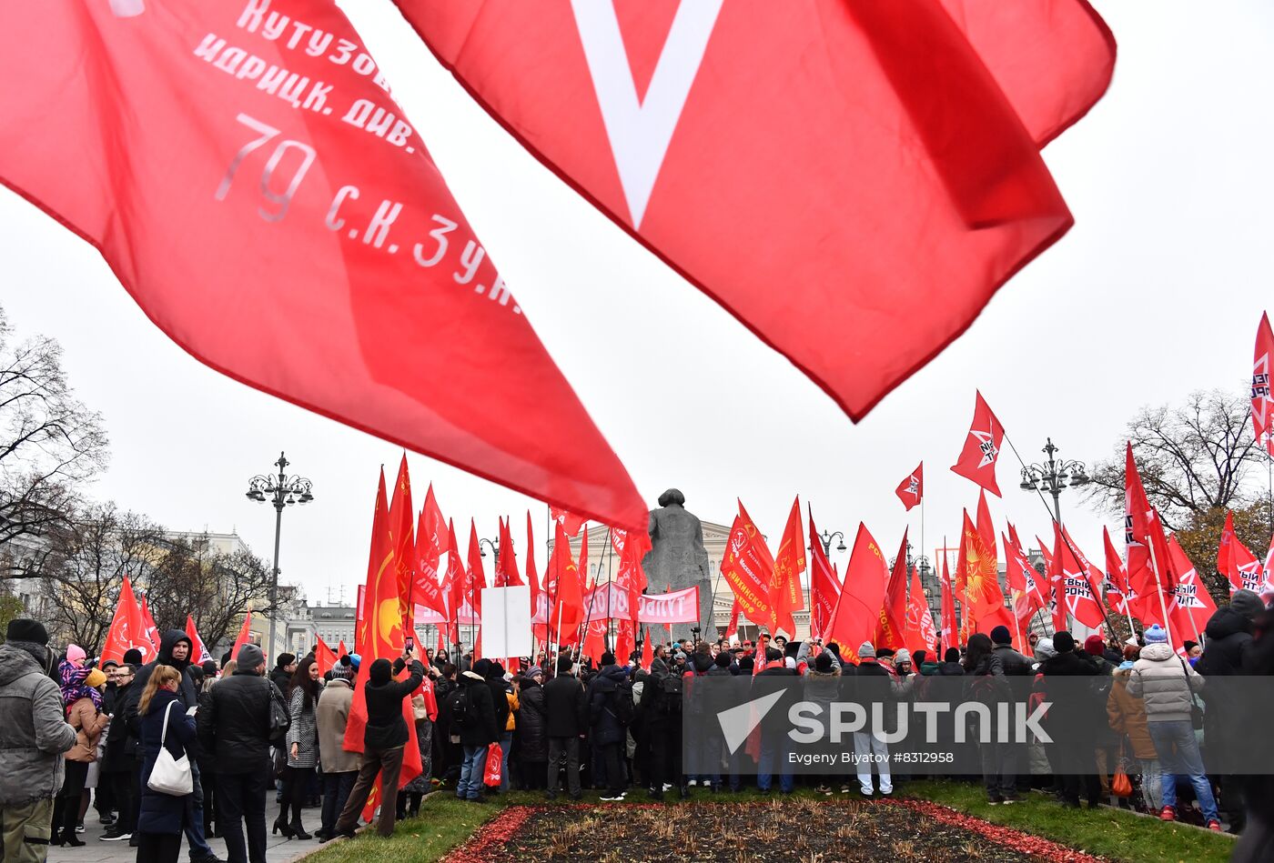 Russia October Revolution Anniversary