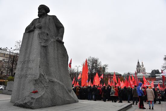 Russia October Revolution Anniversary