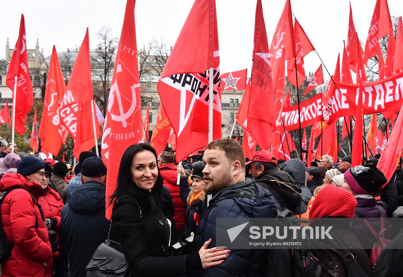 Russia October Revolution Anniversary