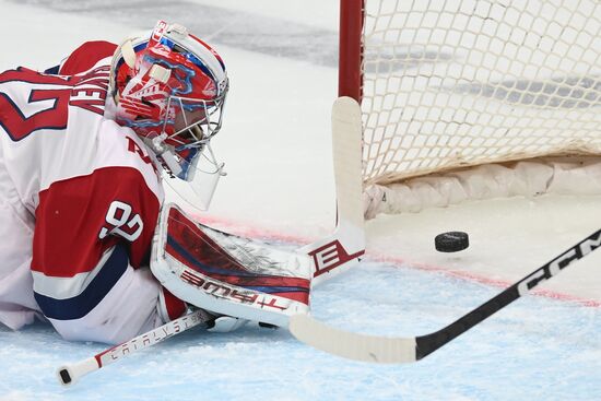 Russia Ice Hockey Kontinental League CSKA - Lokomotiv