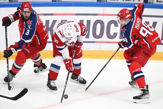 Russia Ice Hockey Kontinental League CSKA - Lokomotiv